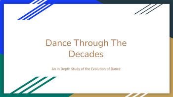 Preview of Dance Through The Decades