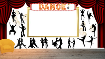 Preview of Dance Virtual Classroom Background
