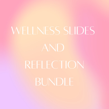 Preview of Dance Wellness Notes and Reflection