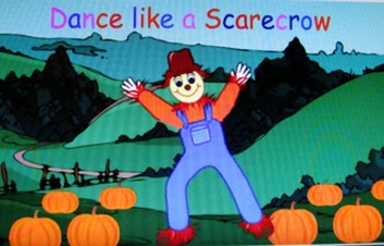 Preview of Dance like a Scarecrow (A fun brain break for October)