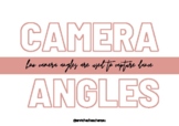 Dance on Film - Camera Angle Task Cards
