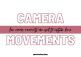 Dance on Film - Camera Movement Task Cards