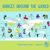 Dances around the world: collaboration poster!
