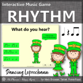 St. Patrick's Day Music: Eighth Notes Interactive Rhythm G