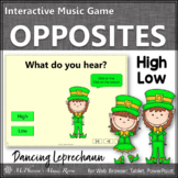 St. Patrick's Day Music: High & Low Interactive Music Game