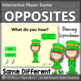 St. Patrick's Day: Same & Different Interactive Music Game