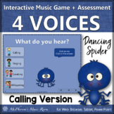 Four Voices Interactive Music Game & Assessment Calling {D