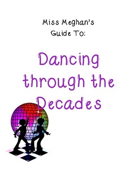 Preview of Dancing Through the Decades Choreo