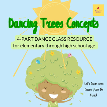 Preview of Dancing Trees Concepts - dance & movement activities for K-12 dance