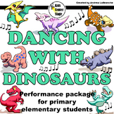 Dinosaur Themed Musical Performance Script for Elementary 