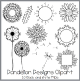 Dandelion Designs Clipart
