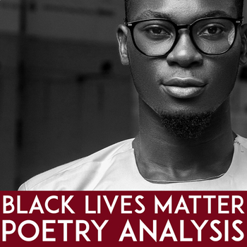 Preview of American literature Unit | Black History Free Poetry Analysis Worksheet | BLM