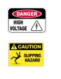 Danger/Safety Signs