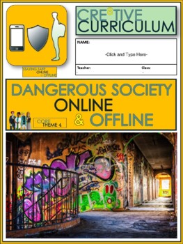Preview of Dangerous Society Work Booklet