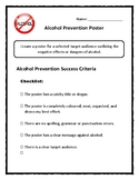 Dangers of Alcohol and Prevention Poster Project