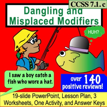 Dangling and Misplaced Modifiers: Hilarious Lesson, PPT and Activities