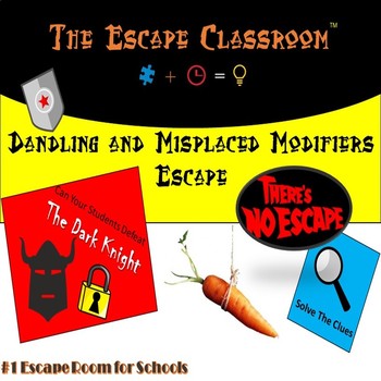 Preview of Dangling and Misplaced Modifiers Escape Room | The Escape Classroom