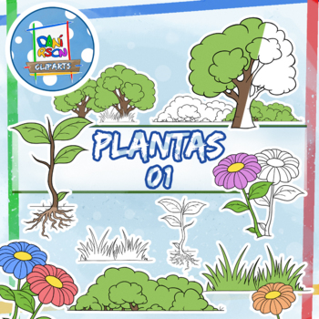 Preview of DaniClipArts - Plantas 01  (Creaciones originales en formato PNG)