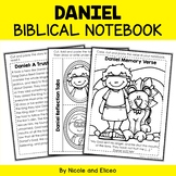 Daniel and the Lions Den Bible Lessons Notebook