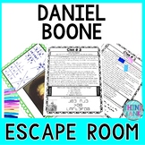 Daniel Boone ESCAPE ROOM - Reading Comprehension - Explorer