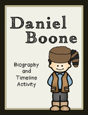 Daniel Boone Biography and Timeline Activity