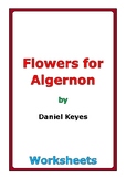Daniel Keyes "Flowers for Algernon" worksheets