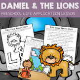 Daniel and the Lions' Den Scripture Memory and Bible Lesson for Preschool