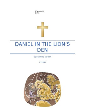 Preview of Daniel and the Lion's Den