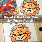 Daniel and the Lions' Den Lion Face Bible Activity Play-Do