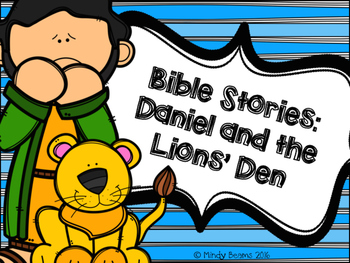 Preview of Daniel and the Lions' Den Activity Pack