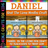 Daniel and the Lions Den Craft | Shut the Lions Mouths Bib