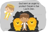 Daniel and the lion's den Sunday School craft