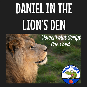 Preview of Daniel in the Lions Den - A Fun Easy Play for VBS or Chapel PowerPoint Version