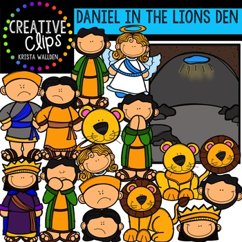 daniel lions clipart