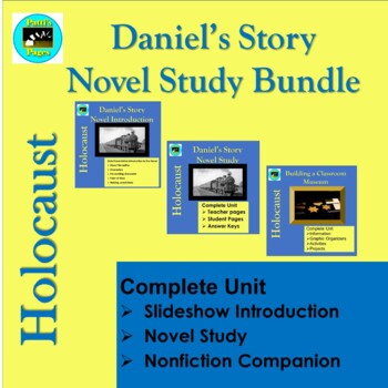 Preview of Daniel's Story Holocaust Bundle Distance Learning