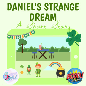 Preview of Daniel's Strange Dream: A Short Story on St. Patrick's Day - BOOM Cards™