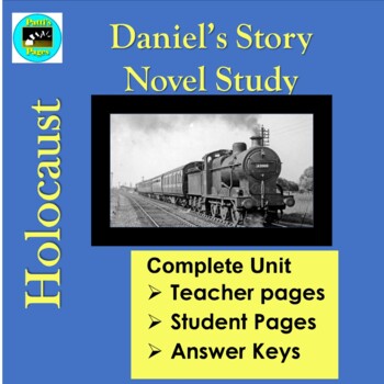 Preview of Daniel's Story- Holocaust Novel Study Distance Learning