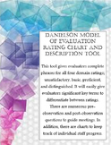MUST HAVE Danielson Evaluation Guide for teachers and admi