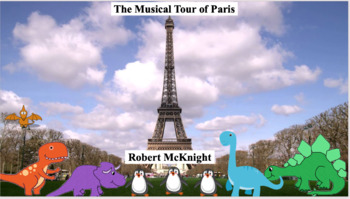 Preview of Danny Dinosaur & Friends: A Soundscape Book Series - #5 Musical Tour of Paris