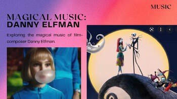 Preview of Danny Elfman Presentation