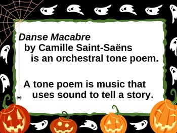 Preview of Danse Macabre: Connecting Music and Art (Halloween)