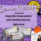 Danse Macabre Listening Activity English Music Google Slides