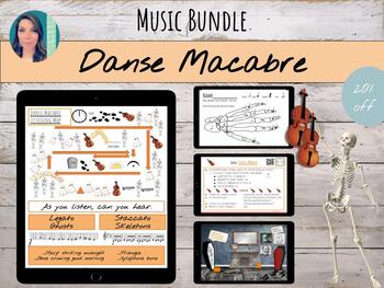 Preview of Danse Macabre by Camille Saint-Saens | Halloween / Fall | Bundle (20% off)