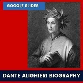 Preview of Dante Alighieri Biography, Google Slides, Editable, The Life of Dante, No Prep