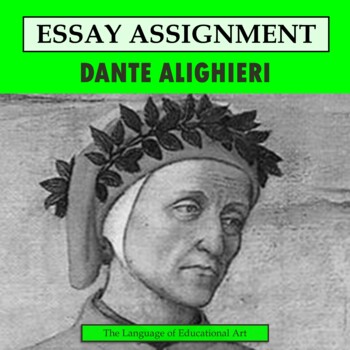 Preview of Dante Alighieri Research Organizer & Paper Assignment — AP ELA — CCSS Rubric