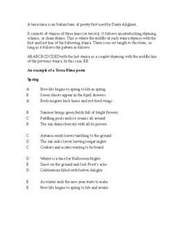 Dante's Inferno Original Canto Assignment by Leslie Swanson | TPT