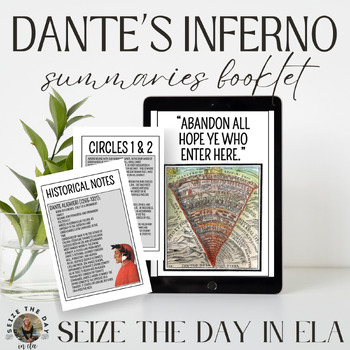 Preview of Dante's Inferno: Teacher Booklet Perfect for Special Education Accommodations