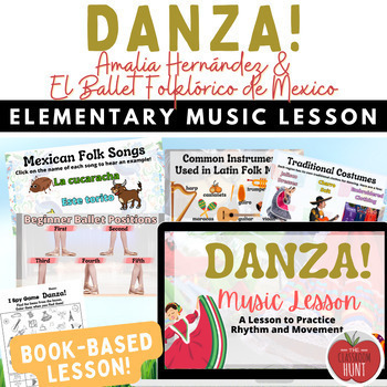 Preview of Danza Music Lesson | Amalia Hernández and El Ballet Folklórico Music Book