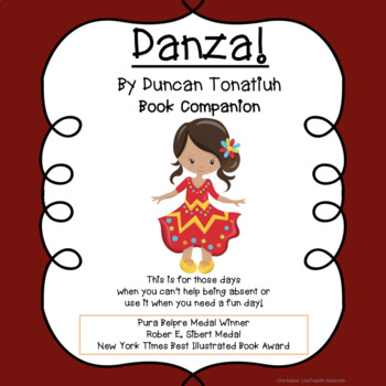 Preview of Danza! by Duncan Tonatiuh Book Companion