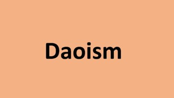 Preview of Daoism